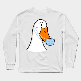 Duck Mask Funny Long Sleeve T-Shirt